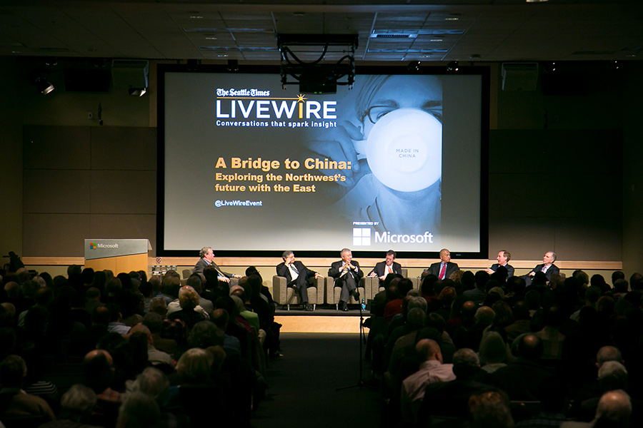 More than 500 people attended the LiveWire “A Bridge to China” event.