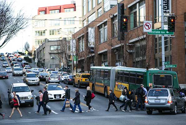 Seattle to crack down on drivers who clog intersections