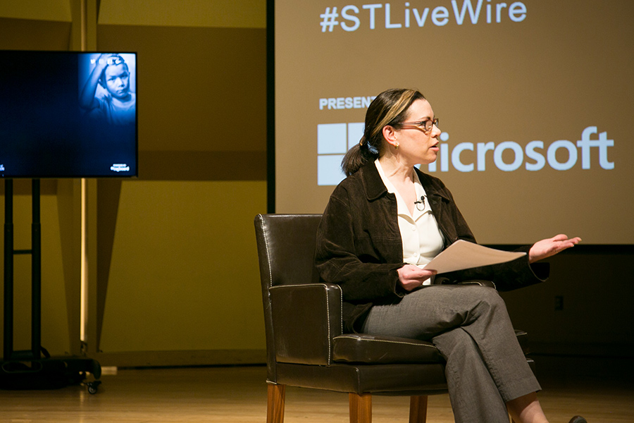 LiveWire moderator and Seattle Times Education Reporter Claudia Rowe.