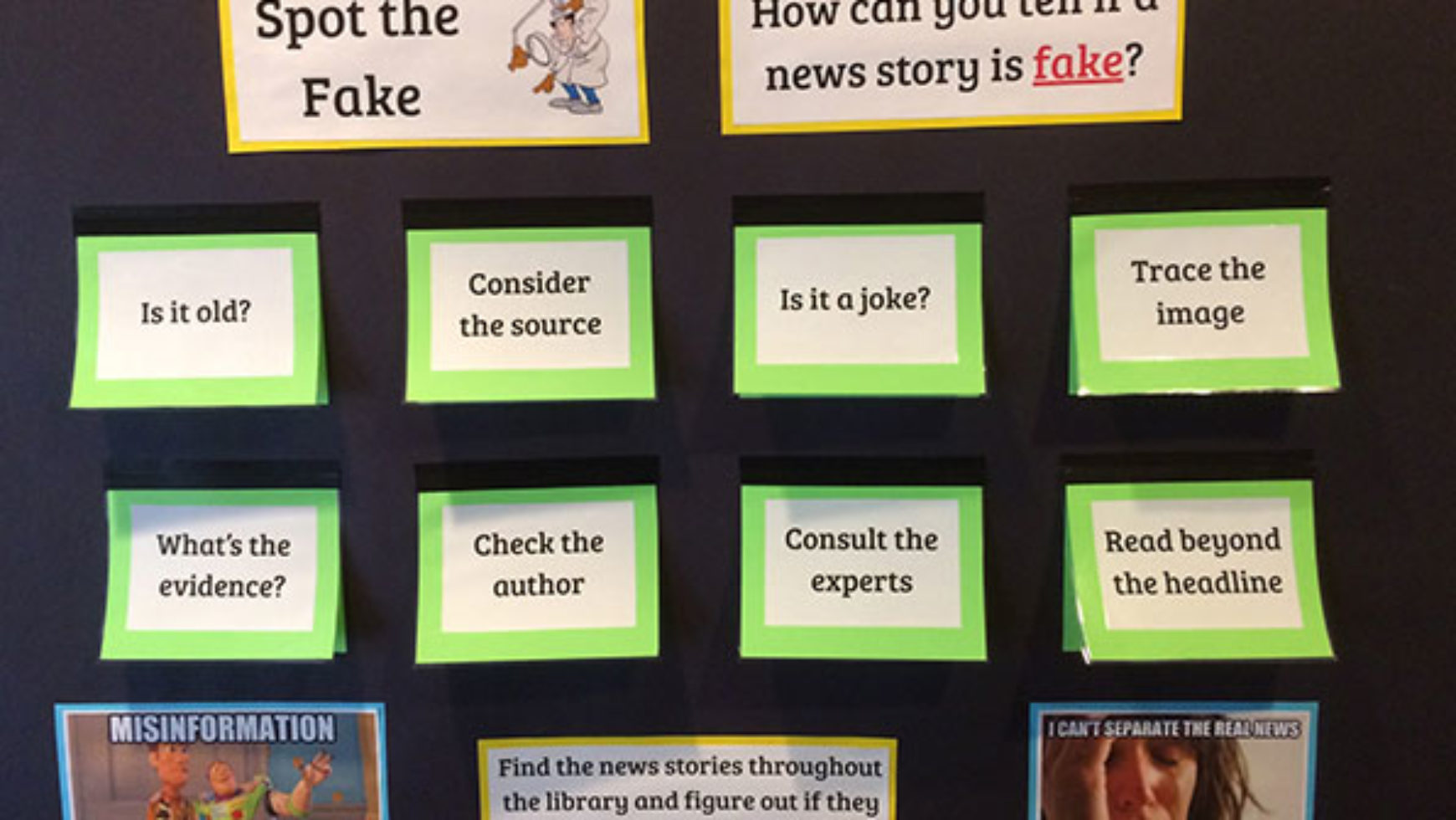 Librarians take up arms against fake news